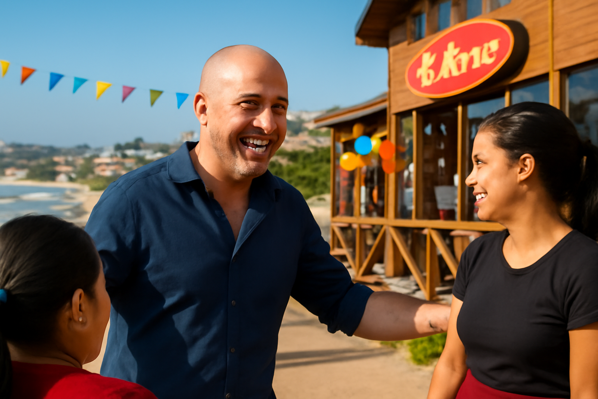 De Carabinero a Empresario: La Transformación de Cristián Rebolledo en el Mundo Gastronómico