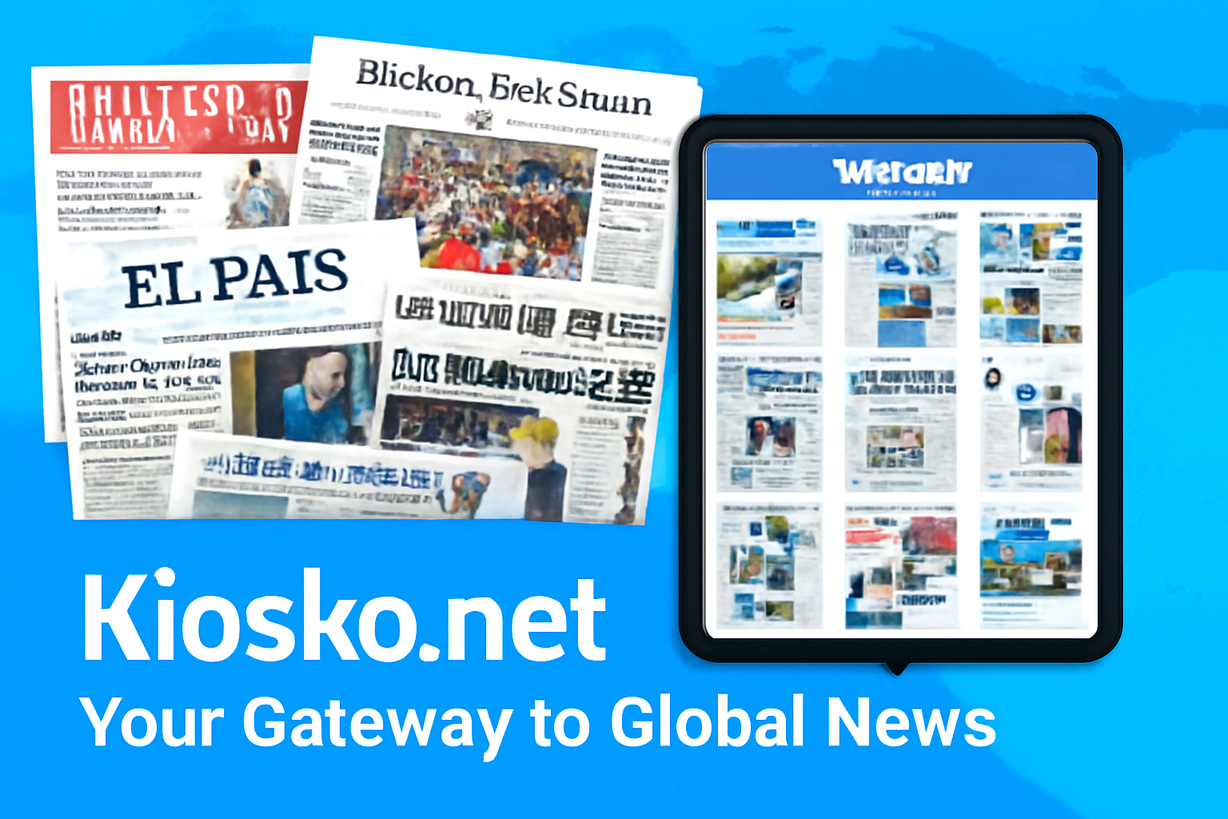 Kiosko.net: Tu ventana a las portadas de periódicos globales