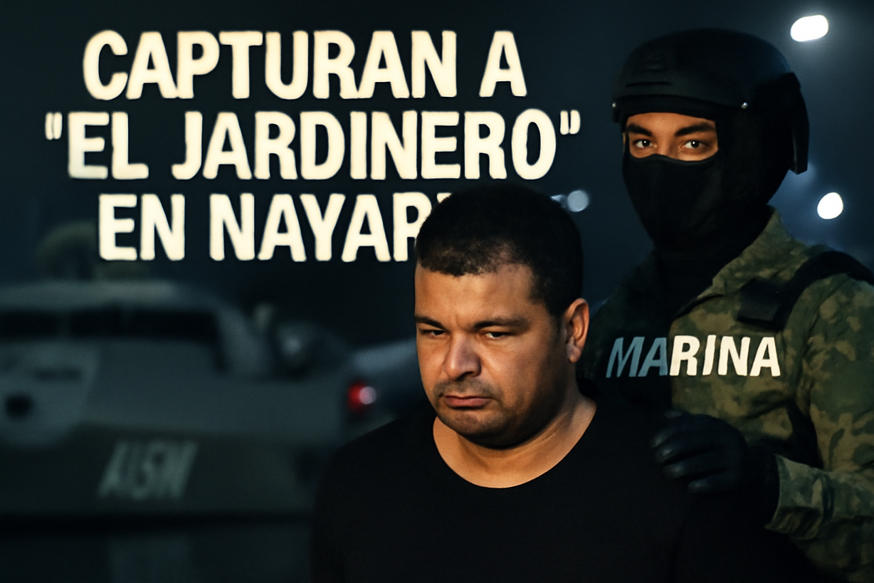 Capturan a 'El Jardinero', posible sucesor de 'El Mencho', en Nayarit
