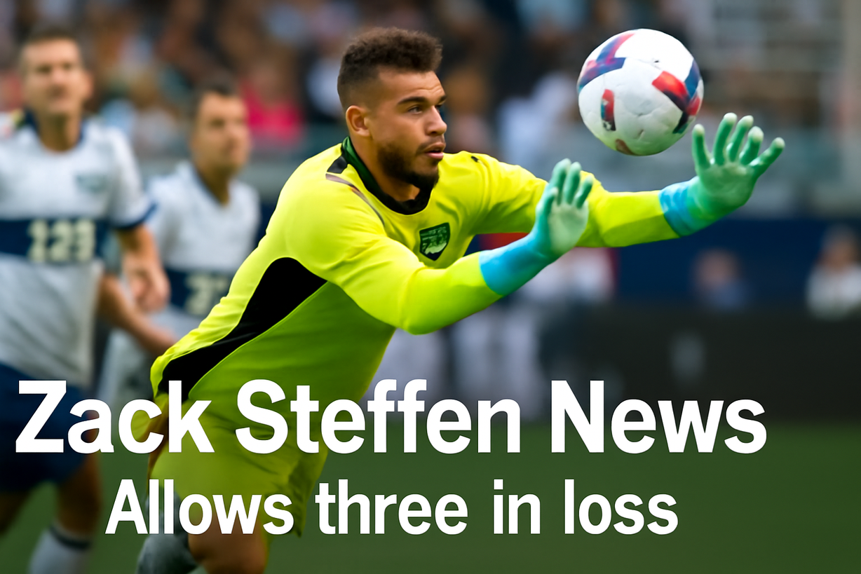 Zack Steffen brilla a pesar de la derrota ante Vancouver