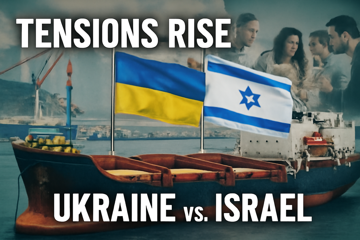 Tensiones Diplomáticas: Ucrania Protesta por Grano Robado en Israel