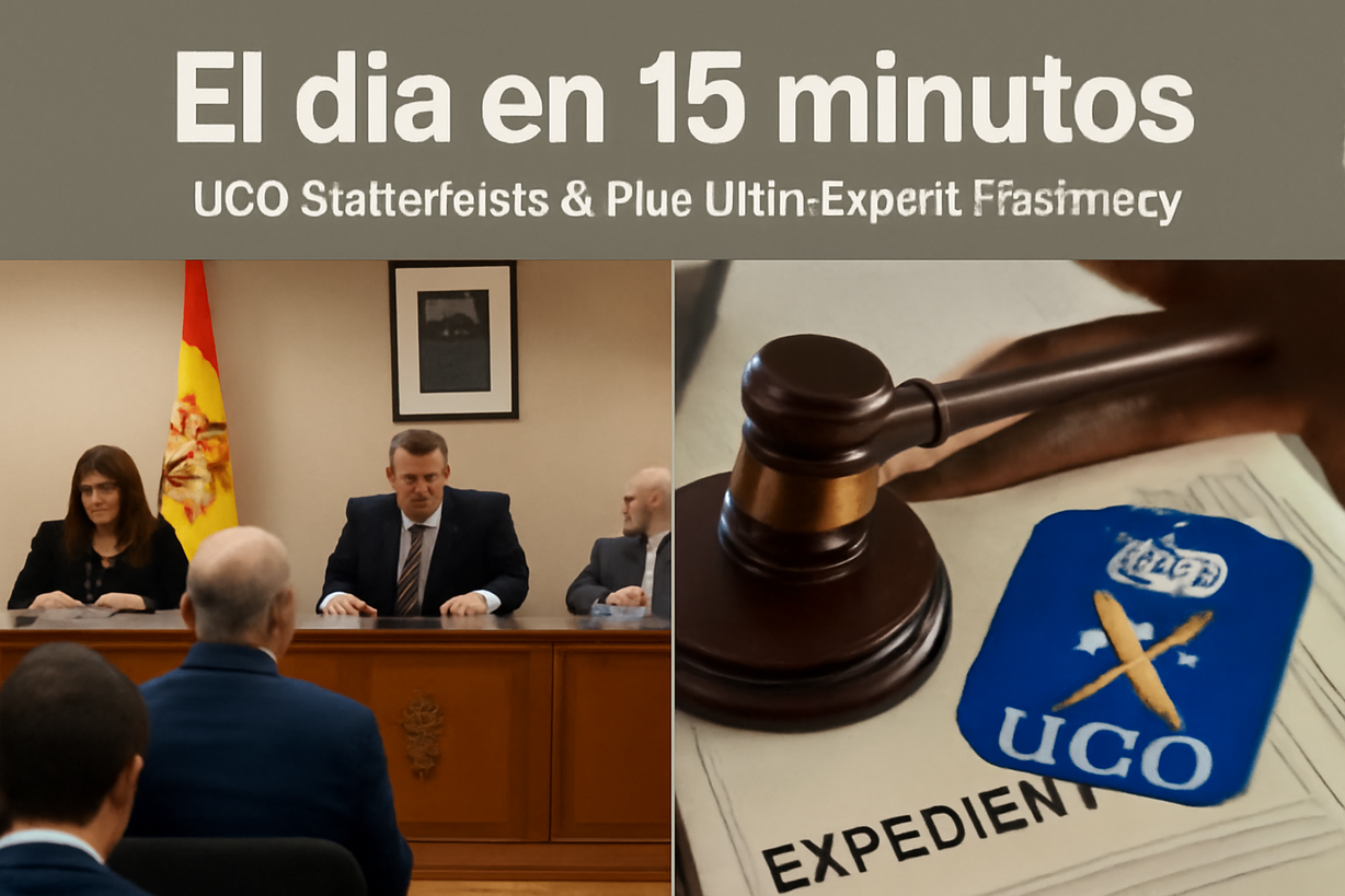 Resumen Clave del Caso Plus Ultra: Declaraciones de la UCO y Testimonio del Perito