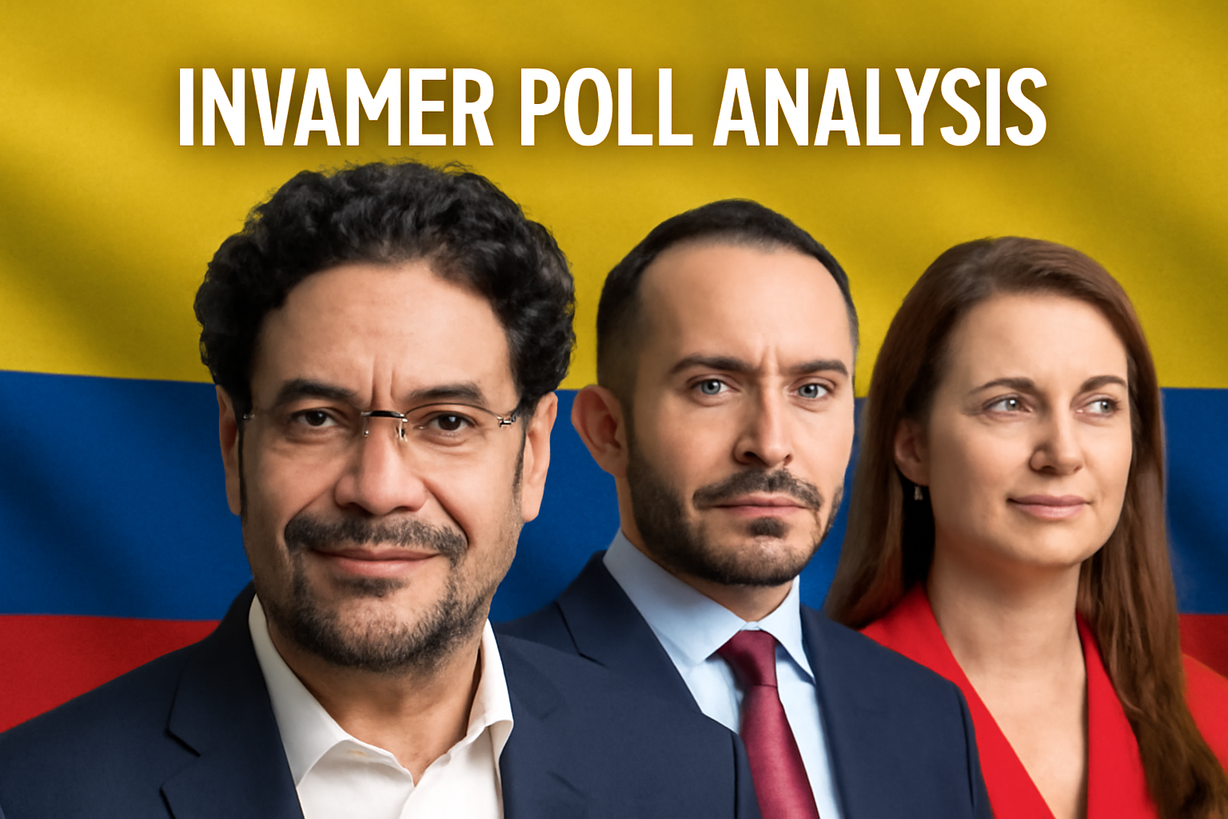 Iván Cepeda lidera intención de voto en Colombia con 44,3%