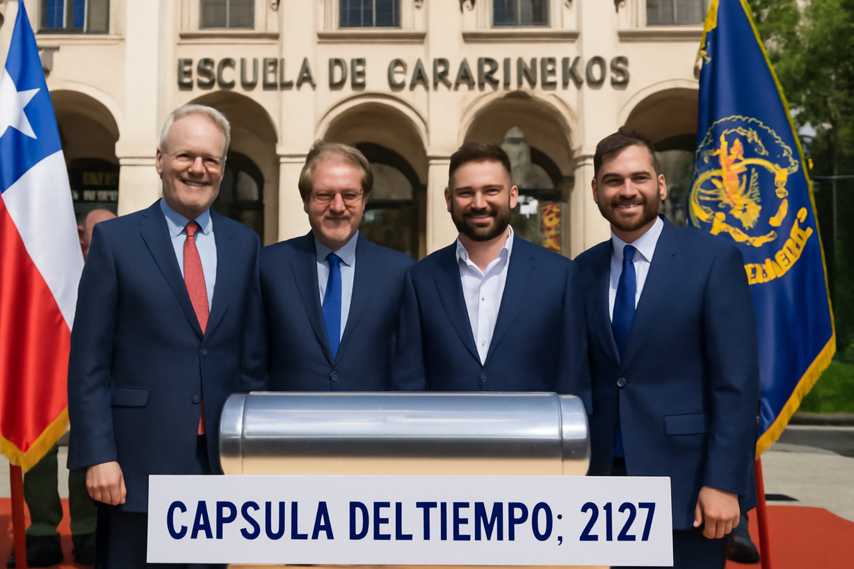 Carabineros de Chile: Celebración del 99° Aniversario y Cápsula del Tiempo
