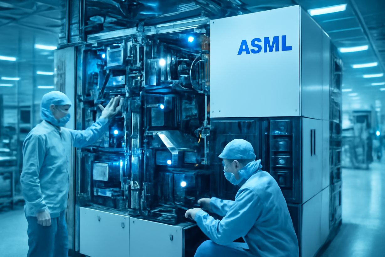 ASML: El Gigante de la Litografía que Domina el Futuro de los Semiconductores
