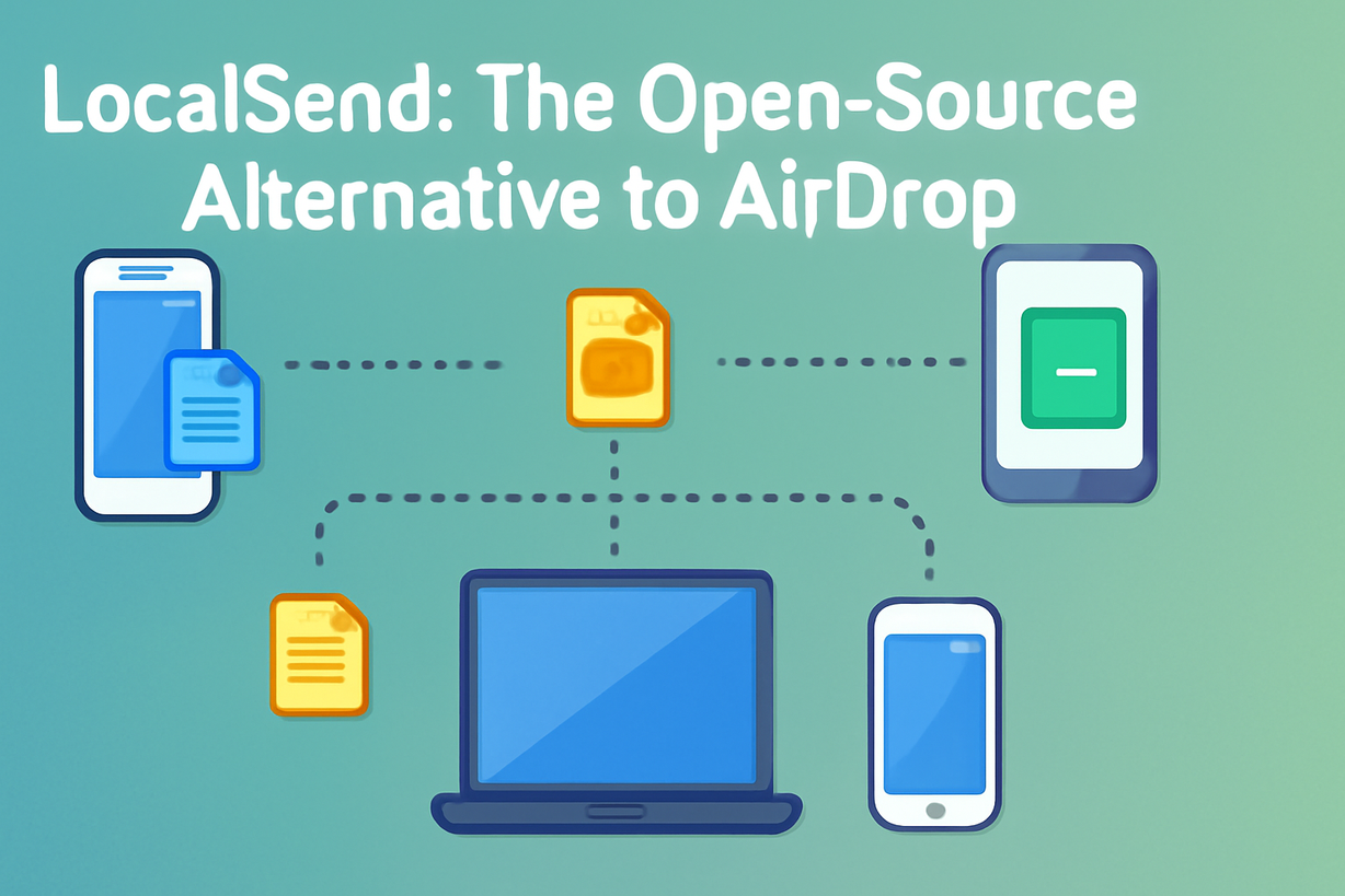 LocalSend: Comparte Archivos de Forma Segura sin Internet