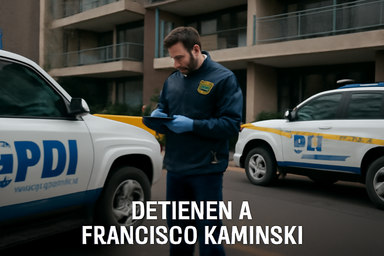 Detienen a Francisco Kaminski por lavado de activos en Las Condes
