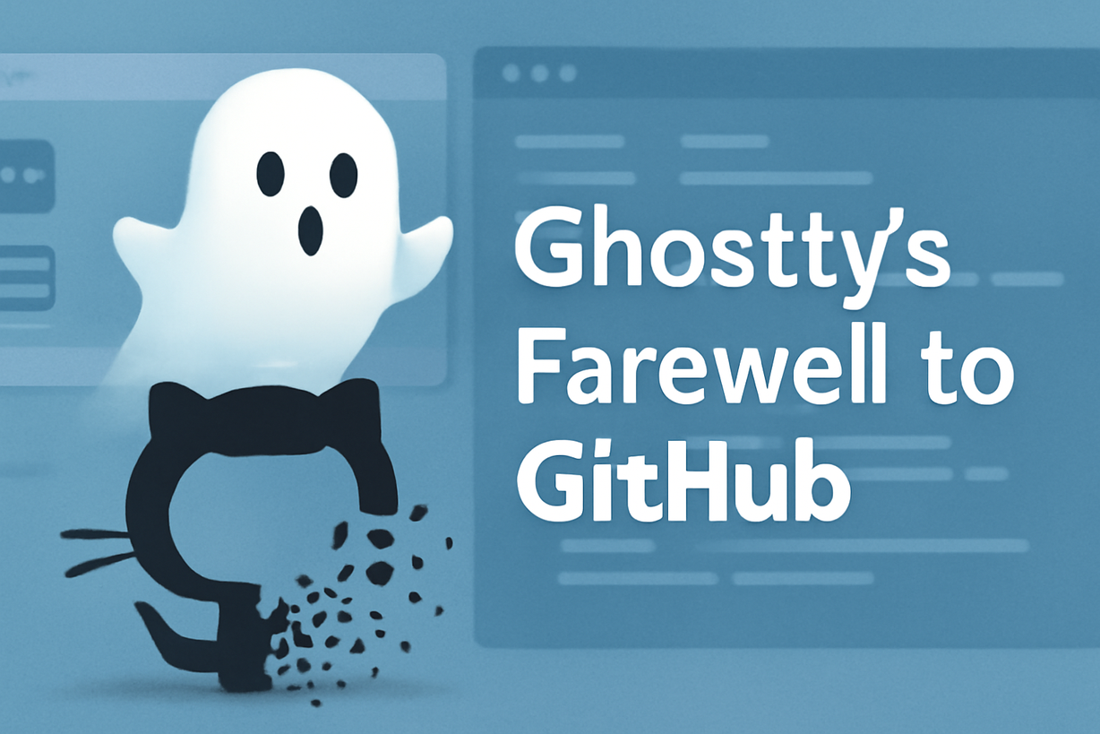 Ghostty deja GitHub tras 18 años de frustraciones