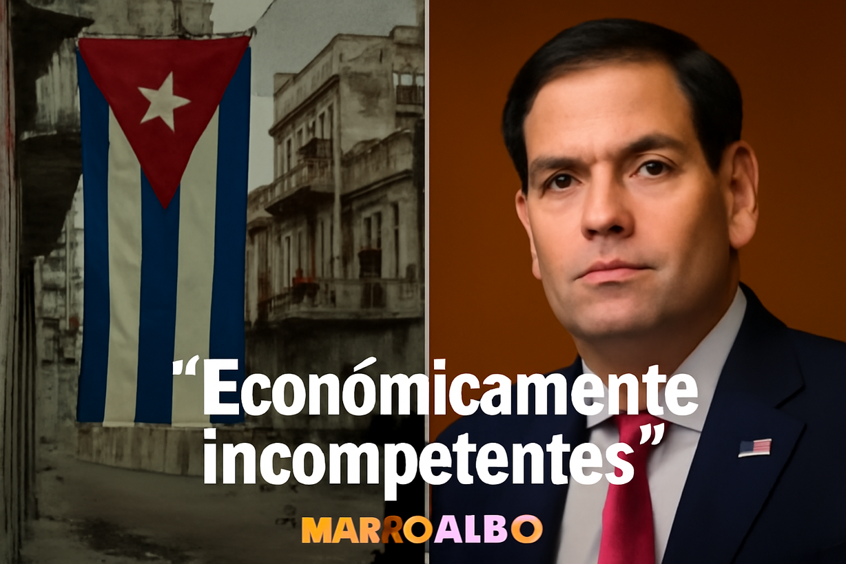 Rubio: El régimen cubano es 'económicamente incompetente' y amenaza la seguridad de EE.UU.