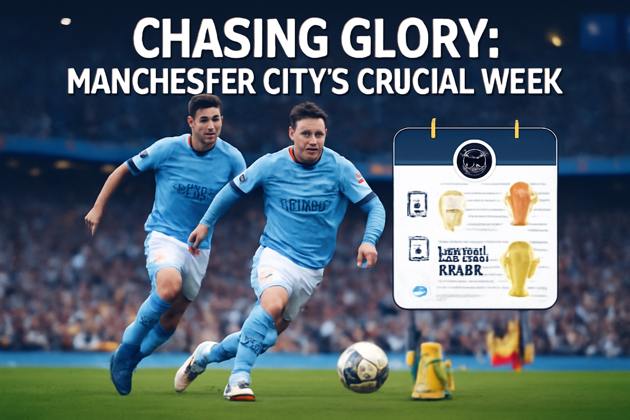 Manchester City: Semana Clave para el Triplete