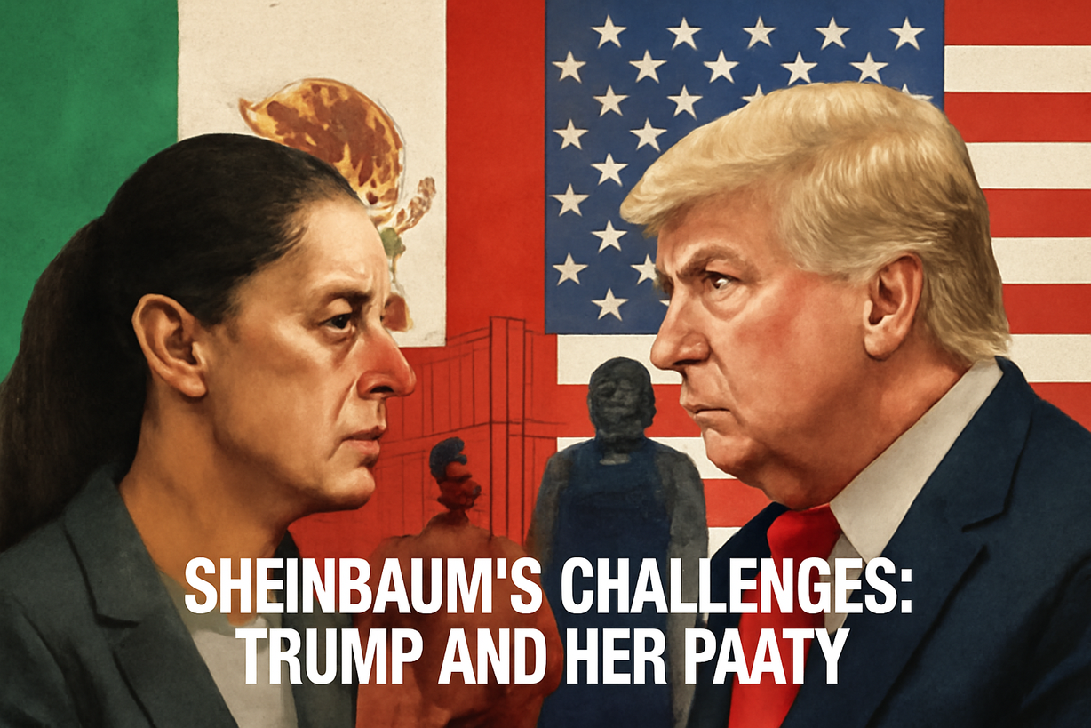 Claudia Sheinbaum: Desafíos y Tensiones en la Relación México-EE.UU.