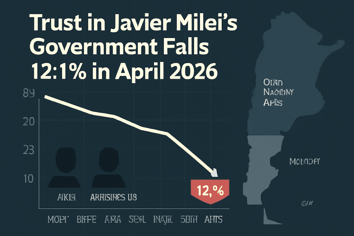La Caída de la Confianza en el Gobierno de Milei: Un Récord Preocupante